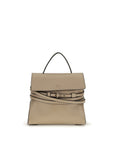 Moschino Beige Goatskin Shoulder Bag