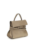 Moschino Beige Goatskin Shoulder Bag