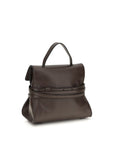 Moschino Brown Goatskin Shoulder Bag