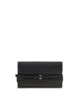 Moschino Black Goatskin Shoulder Bag