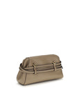 Moschino Beige Goatskin Shoulder Bag