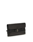 Moschino Black Goatskin Shoulder Bag