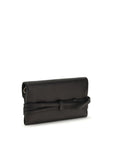 Moschino Black Goatskin Shoulder Bag