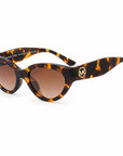 Michael Kors Brown Acetate Sunglasses