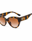 Michael Kors Brown Acetate Sunglasses