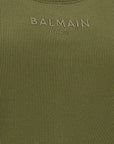 Balmain Bicolor Cotton Sleeveles T-Shirt