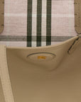 Burberry Beige Calfskin Tote Bag