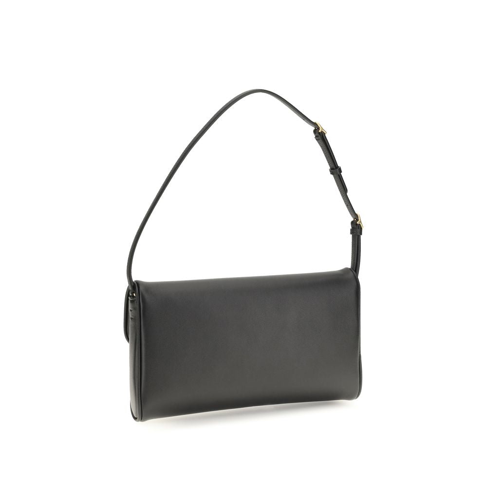 Valentino Garavani Brown Lamb Ovis Aries Aries Shoulder Bag