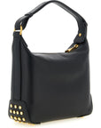 Tod's Black Calfskin Shoulder Bag