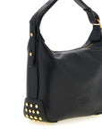 Tod's Black Calfskin Shoulder Bag