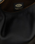 Tod's Black Calfskin Shoulder Bag
