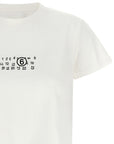 MM6 Maison Margiela White Cotton T-Shirt