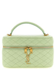 Saint Laurent Bicolor Lamb Leather Handbag