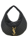 Saint Laurent Black Lamb Leather Shoulder Bag