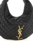 Saint Laurent Black Lamb Leather Shoulder Bag
