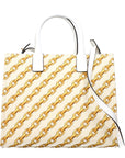 Versace Beige Fabric Handbag
