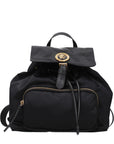 Versace Black Fabric Backpack