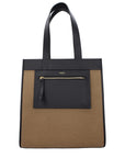 Burberry Brown Fabric Shoulder Bag