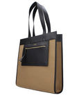 Burberry Brown Fabric Shoulder Bag