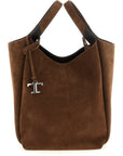 Tod's Brown Calfskin Handbag
