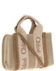 Chloé Multicolor Linen Handbag