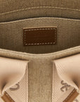Chloé Multicolor Linen Handbag
