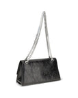 Tory Burch Black Suede Leather Shoulder Bag