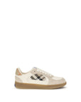 Burberry Beige Calf Leather Bos Taurus Sneakers