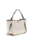 Chloé Beige Cotton Shoulder Bag