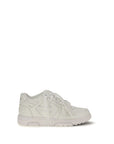 Off-White White Calf Leather Bos Taurus Low Top Sneakers