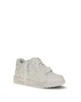Off-White White Calf Leather Bos Taurus Low Top Sneakers