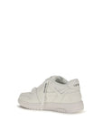 Off-White White Calf Leather Bos Taurus Low Top Sneakers