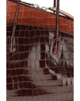 The Attico Bordeaux Calf Leather Bos Taurus Shoulder Bag
