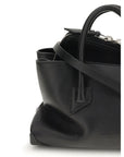 The Attico Black Calf Leather Bos Taurus Handbag