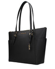 Michael Kors Black Leather Shoulder Bag