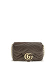 Gucci Brown Calf Leather Bos Taurus Handbag