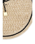 Jacquemus Beige Raffia Handbag