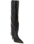 The Attico Brown Bovine Leather Over The Knee