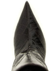The Attico Brown Bovine Leather Over The Knee