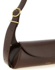 Jil Sander Brown Calfskin Shoulder Bag