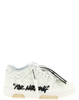 Off-White Bicolor Calfskin Athletic Sneakers
