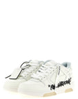Off-White Bicolor Calfskin Athletic Sneakers