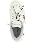 Off-White Bicolor Calfskin Athletic Sneakers