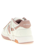 Off-White Multicolor Calfskin Athletic Sneakers