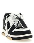 Off-White Bicolor Calfskin Low Top Sneakers