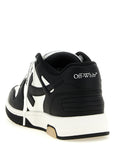 Off-White Bicolor Calfskin Low Top Sneakers