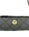 Versace Medusa Quilted Evening Sling Crossbody Bag