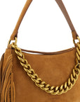 Twinset Brown Leather Shoulder Bag