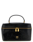 PINKO Black Calfskin Handbag