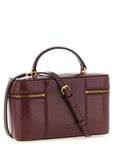 PINKO Bordeaux Calfskin Handbag